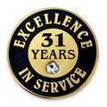 Excellence In Service Pin - 31 Years